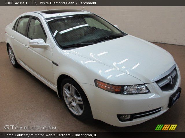 2008 Acura TL 3.2 in White Diamond Pearl