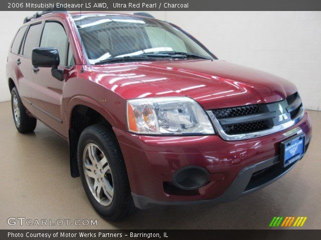 2006 Mitsubishi Endeavor LS AWD in Ultra Red Pearl