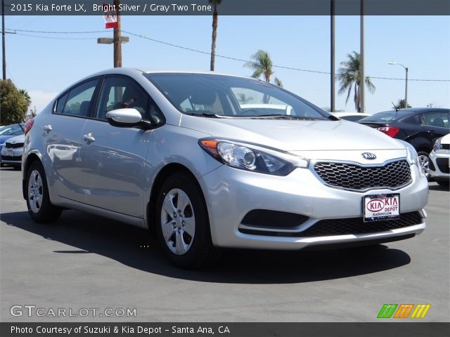 2015 Kia Forte LX in Bright Silver