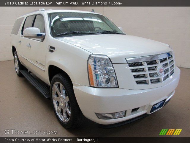 2010 Cadillac Escalade ESV Premium AWD in White Diamond