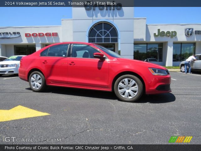 2014 Volkswagen Jetta SE Sedan in Tornado Red