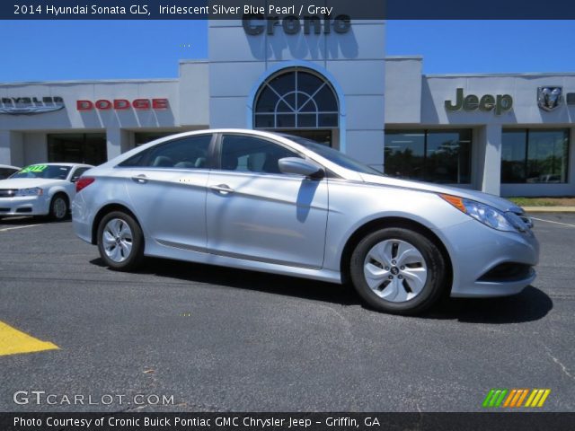 2014 Hyundai Sonata GLS in Iridescent Silver Blue Pearl