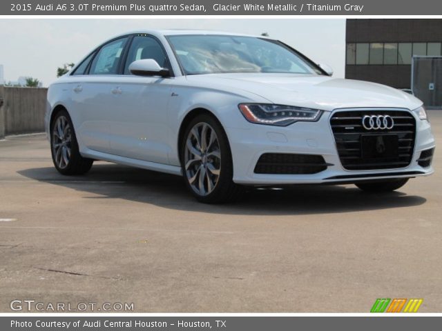 2015 Audi A6 3.0T Premium Plus quattro Sedan in Glacier White Metallic
