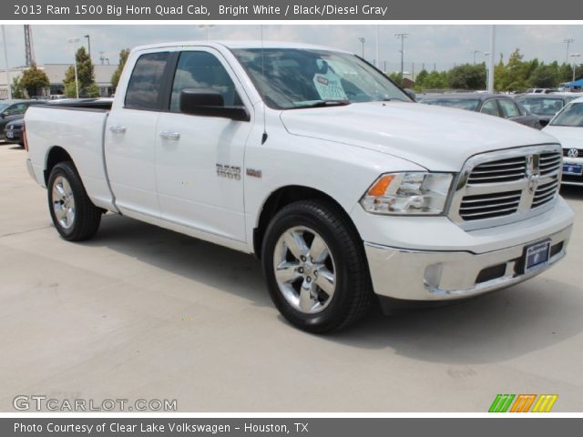 2013 Ram 1500 Big Horn Quad Cab in Bright White