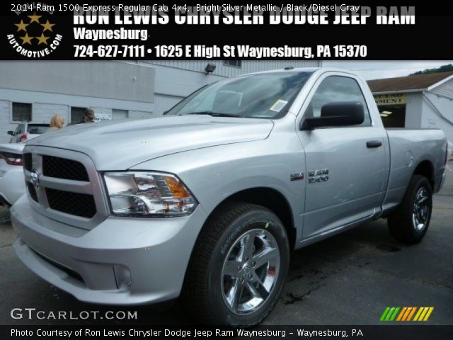 2014 Ram 1500 Express Regular Cab 4x4 in Bright Silver Metallic