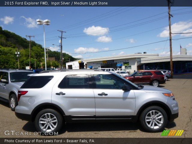 2015 Ford Explorer FWD in Ingot Silver