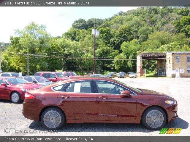 2015 Ford Fusion SE in Bronze Fire Metallic