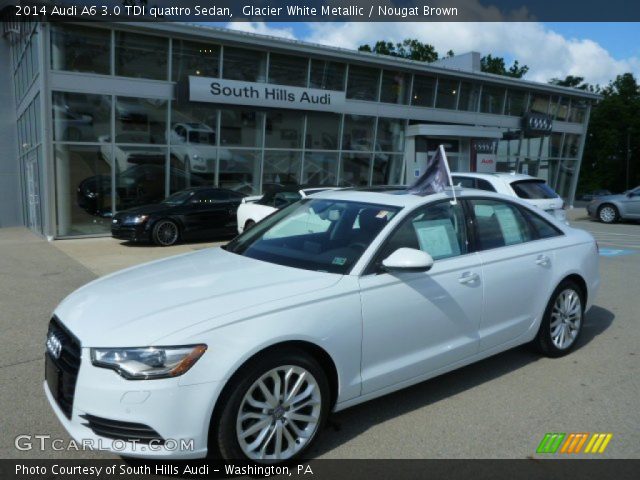 2014 Audi A6 3.0 TDI quattro Sedan in Glacier White Metallic