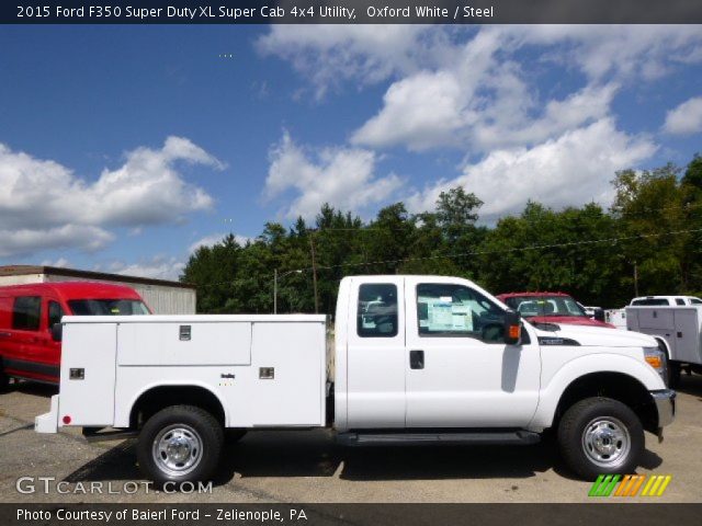 2015 Ford F350 Super Duty XL Super Cab 4x4 Utility in Oxford White