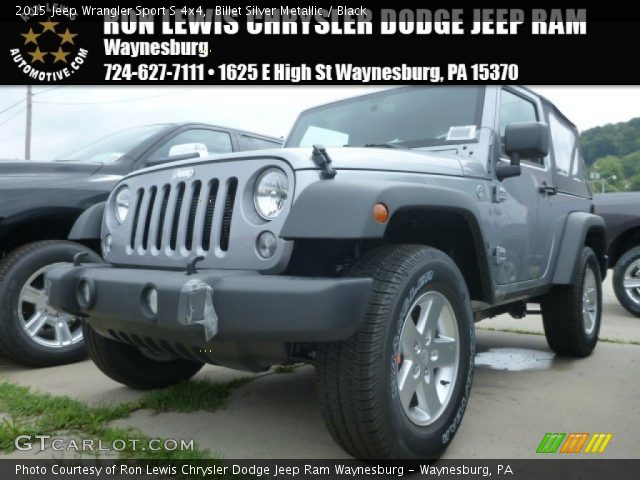 2015 Jeep Wrangler Sport S 4x4 in Billet Silver Metallic