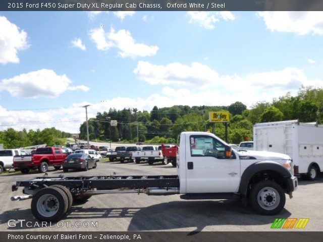 2015 Ford F450 Super Duty XL Regular Cab Chassis in Oxford White