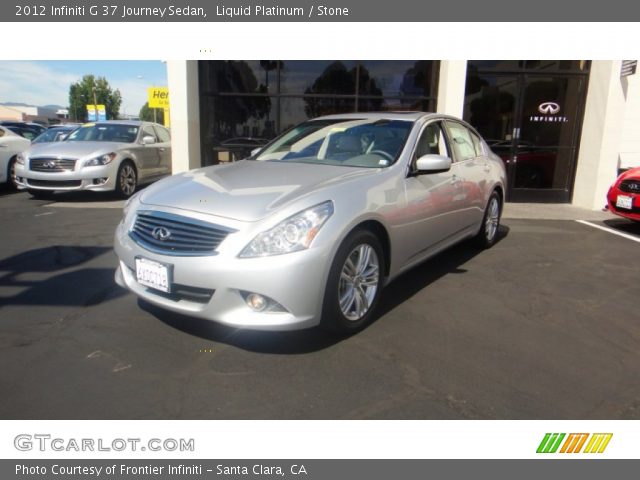 2012 Infiniti G 37 Journey Sedan in Liquid Platinum