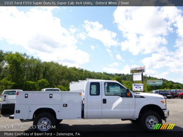 2015 Ford F350 Super Duty XL Super Cab 4x4 Utility in Oxford White