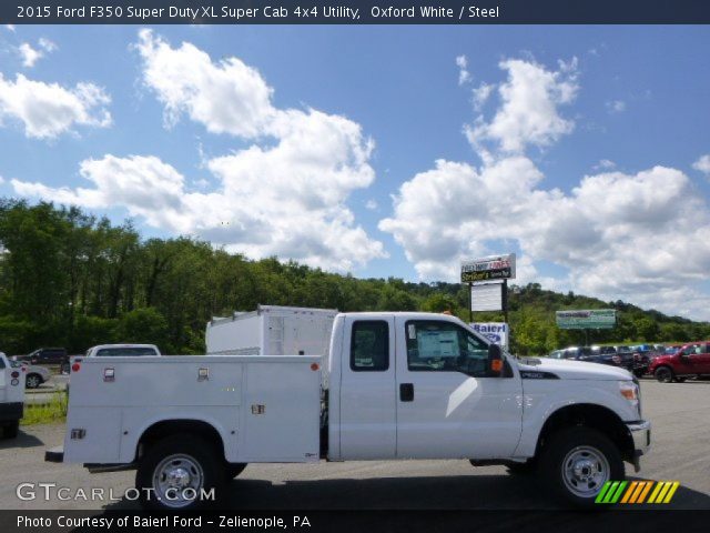 2015 Ford F350 Super Duty XL Super Cab 4x4 Utility in Oxford White