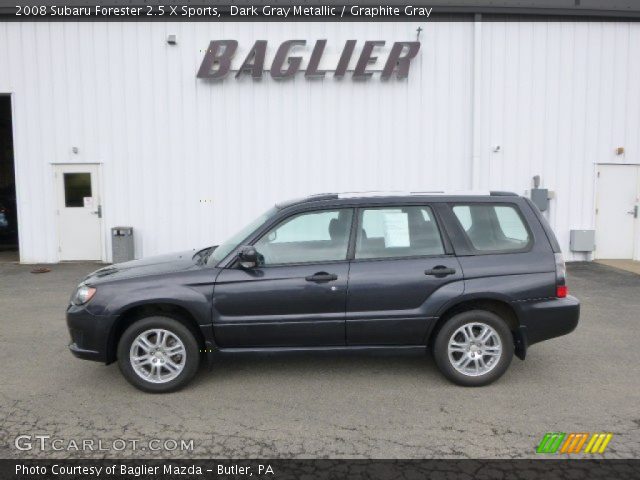 2008 Subaru Forester 2.5 X Sports in Dark Gray Metallic