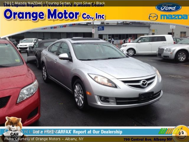 2011 Mazda MAZDA6 i Touring Sedan in Ingot Silver