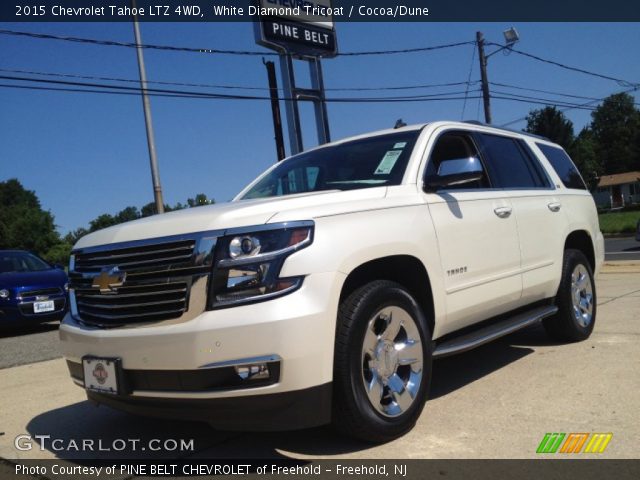 2015 Chevrolet Tahoe LTZ 4WD in White Diamond Tricoat