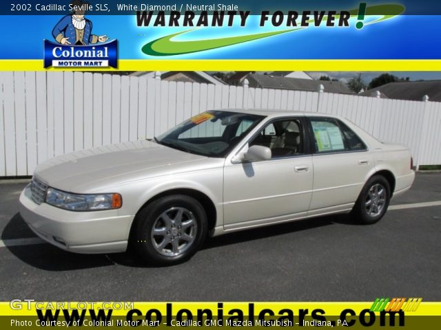 2002 Cadillac Seville SLS in White Diamond