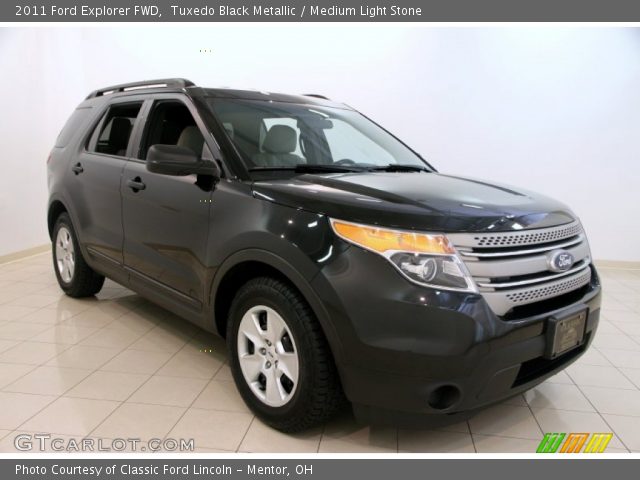 2011 Ford Explorer FWD in Tuxedo Black Metallic