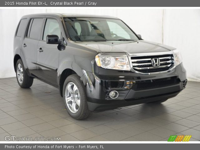 2015 Honda Pilot EX-L in Crystal Black Pearl