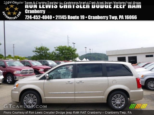 2014 Chrysler Town & Country Touring-L in Cashmere Pearl