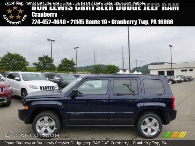 2014 Jeep Patriot Latitude 4x4 in True Blue Pearl