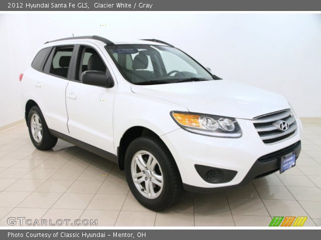 2012 Hyundai Santa Fe GLS in Glacier White