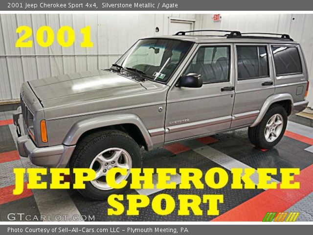 2001 Jeep Cherokee Sport 4x4 in Silverstone Metallic