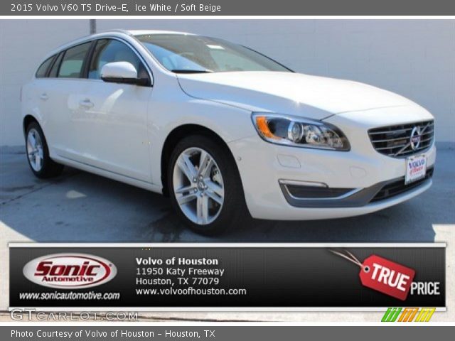 2015 Volvo V60 T5 Drive-E in Ice White