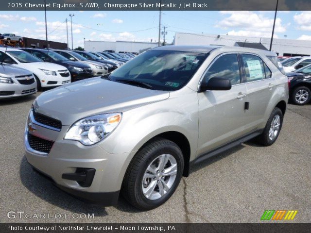2015 Chevrolet Equinox LS AWD in Champagne Silver Metallic