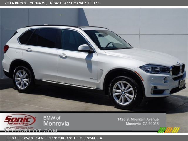 2014 BMW X5 xDrive35i in Mineral White Metallic