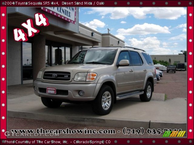 2004 Toyota Sequoia SR5 4x4 in Desert Sand Mica