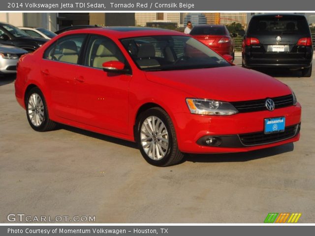 2014 Volkswagen Jetta TDI Sedan in Tornado Red