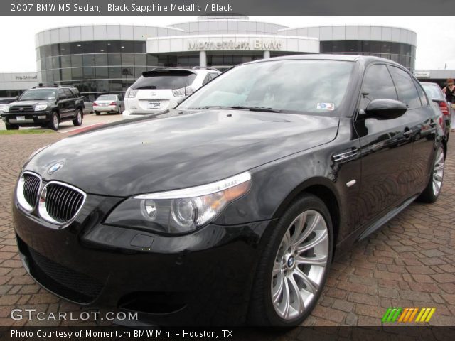 2007 BMW M5 Sedan in Black Sapphire Metallic