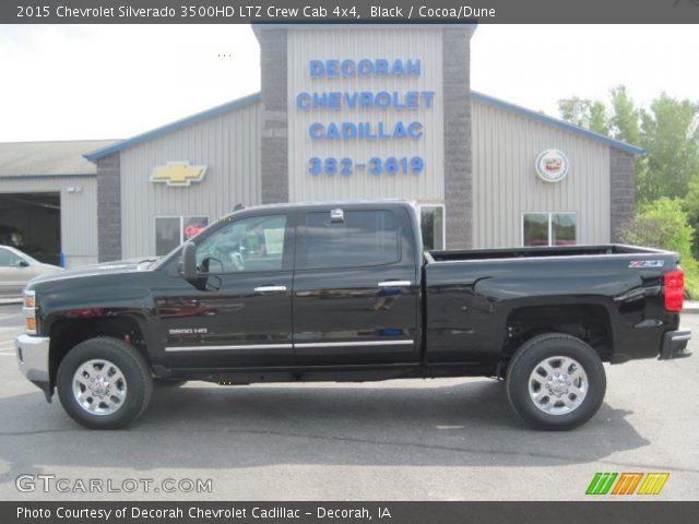 2015 Chevrolet Silverado 3500HD LTZ Crew Cab 4x4 in Black