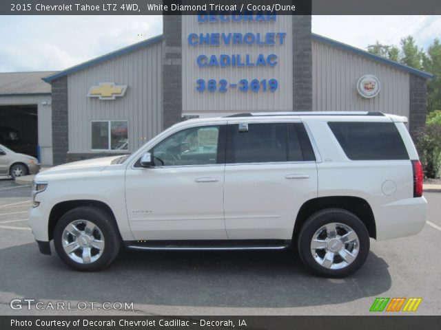 2015 Chevrolet Tahoe LTZ 4WD in White Diamond Tricoat
