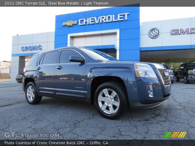 2011 GMC Terrain SLE in Steel Blue Metallic