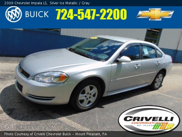 2009 Chevrolet Impala LS in Silver Ice Metallic