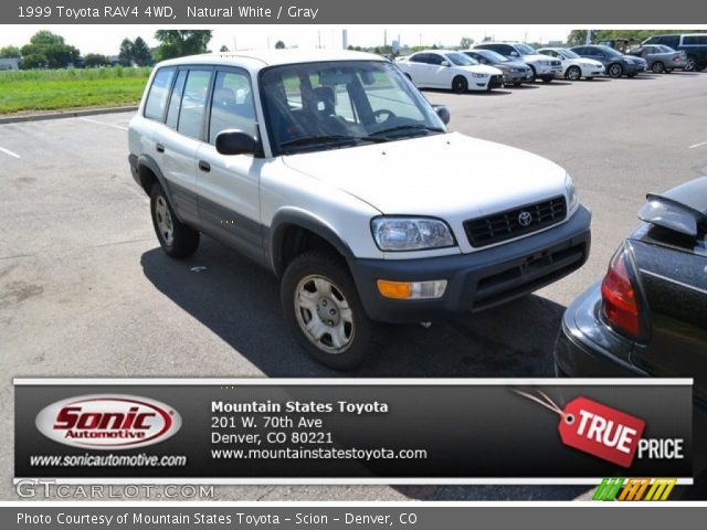 1999 Toyota RAV4 4WD in Natural White