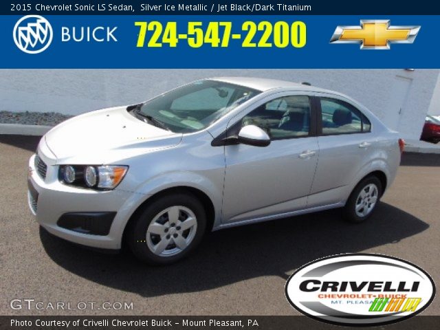 2015 Chevrolet Sonic LS Sedan in Silver Ice Metallic