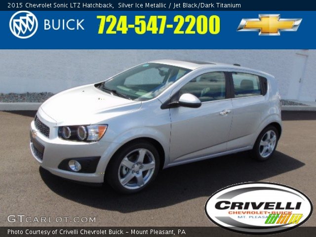 2015 Chevrolet Sonic LTZ Hatchback in Silver Ice Metallic