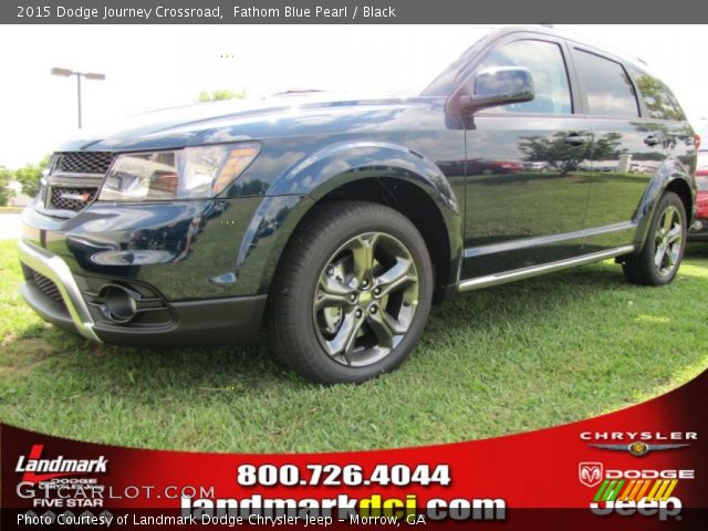 2015 Dodge Journey Crossroad in Fathom Blue Pearl