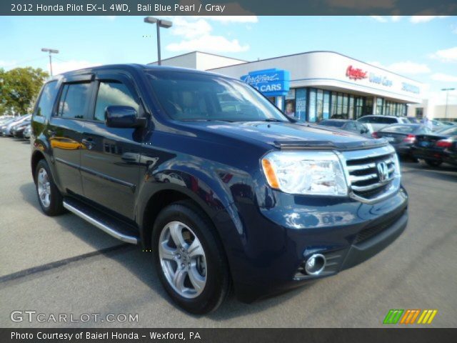 2012 Honda Pilot EX-L 4WD in Bali Blue Pearl