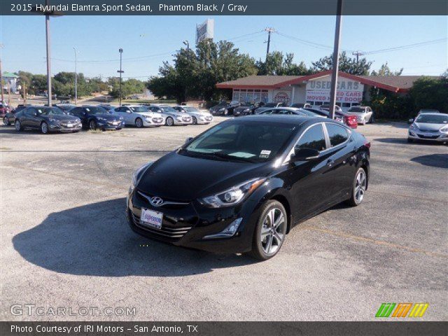 2015 Hyundai Elantra Sport Sedan in Phantom Black