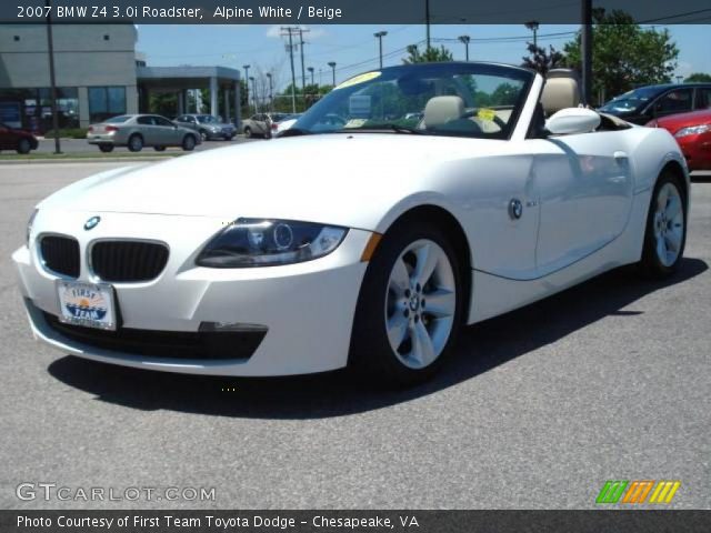 2007 BMW Z4 3.0i Roadster in Alpine White