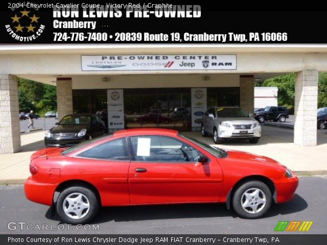 2004 Chevrolet Cavalier Coupe in Victory Red