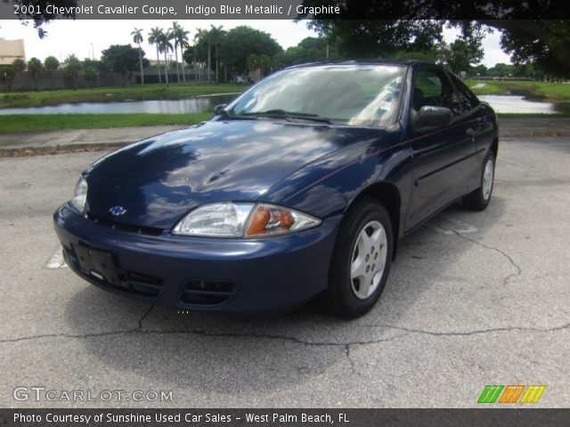 2001 Chevrolet Cavalier Coupe in Indigo Blue Metallic