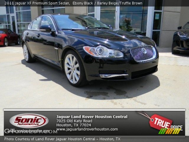 2011 Jaguar XF Premium Sport Sedan in Ebony Black