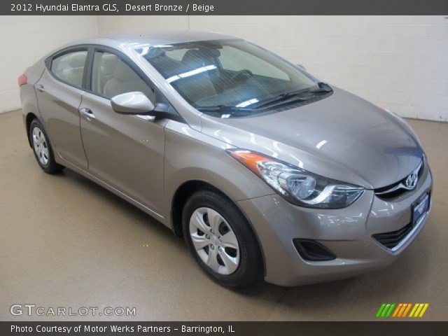 2012 Hyundai Elantra GLS in Desert Bronze