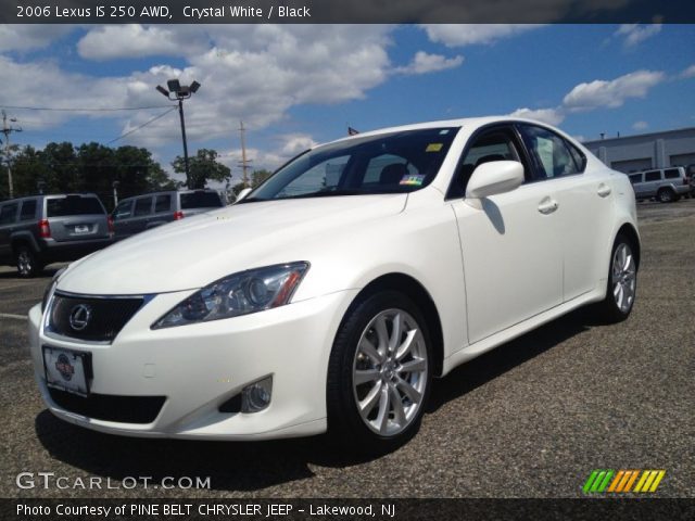 2006 Lexus IS 250 AWD in Crystal White